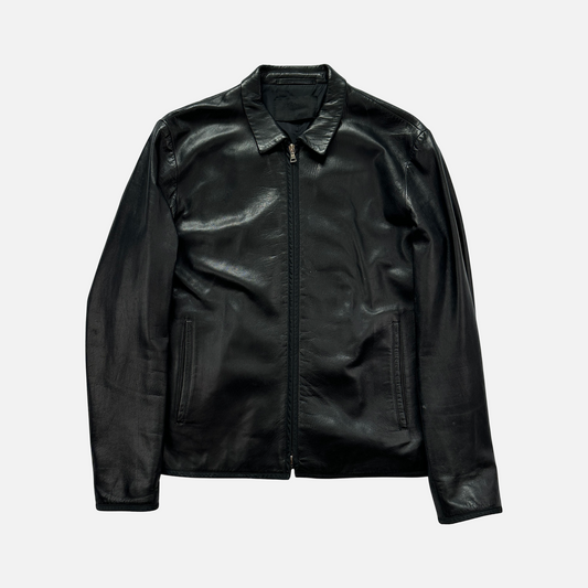 Prada Sport Læderjakke (Str. S)