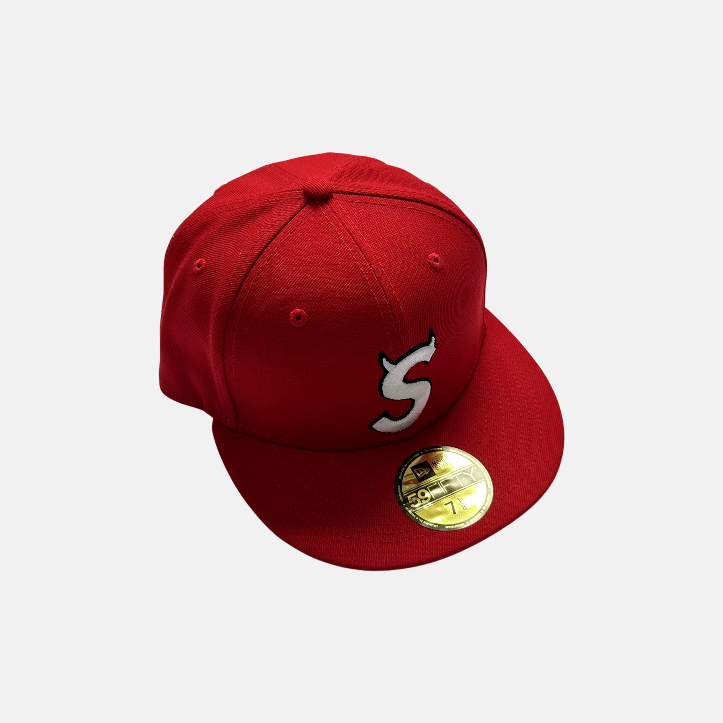 Supreme S Logo New Era Cap (Str. 7 1/8)