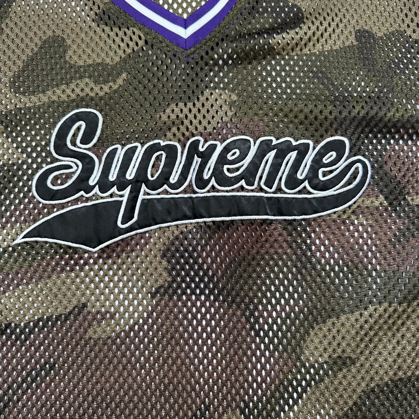 Supreme Mesh Baseball Jersey (Str. M)