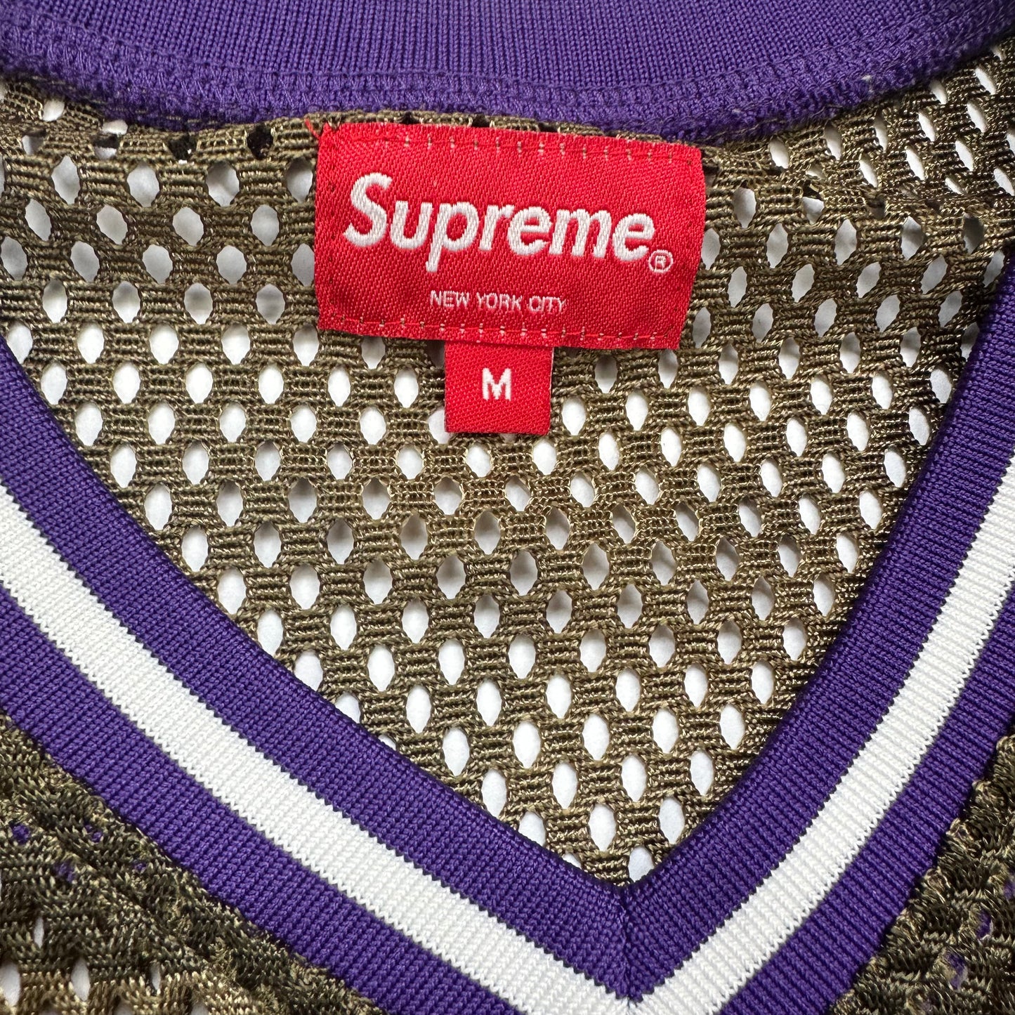 Supreme Mesh Baseball Jersey (Str. M)