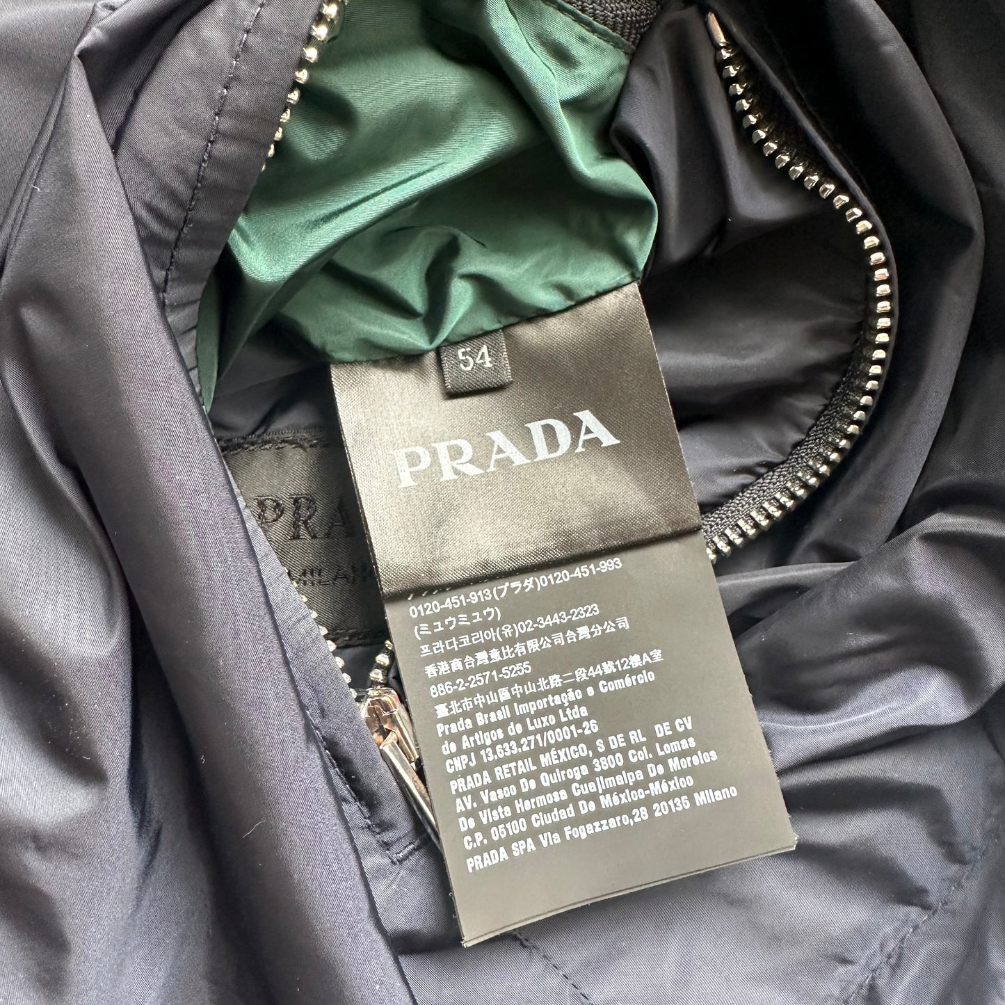 Prada Nylon Reversible Windbreaker (Str. XL)