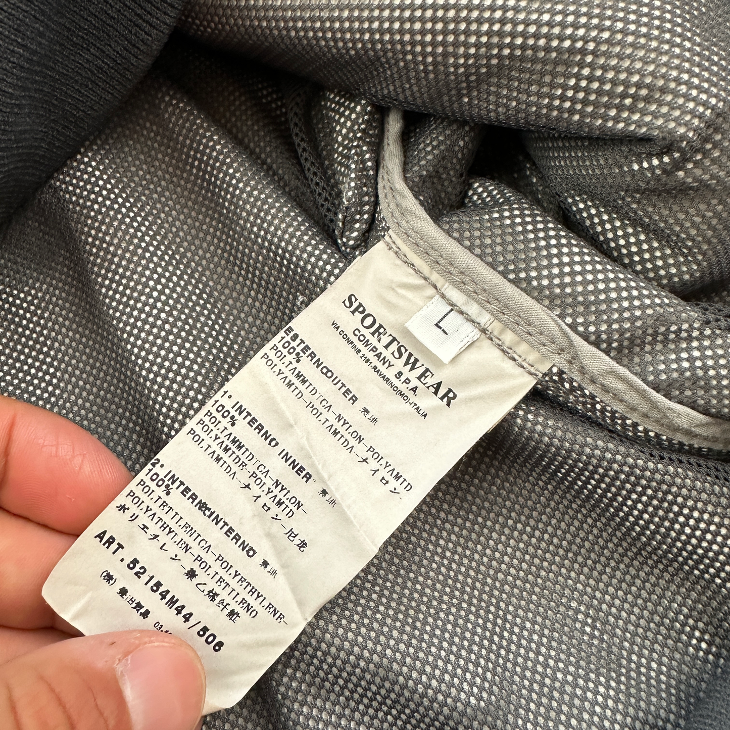 Stone Island 2010 Nylon Metal Jakke (Str. M)