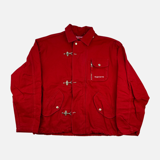 Supreme Canvas Clip Jakke (Str. L)