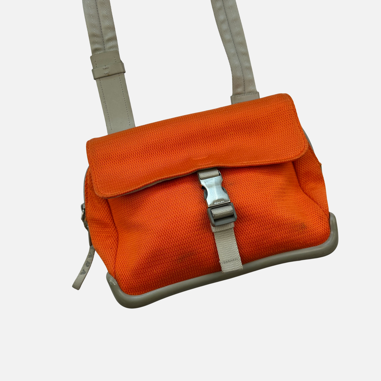 Prada 00's Mesh Crossbody Taske (Str. OS)
