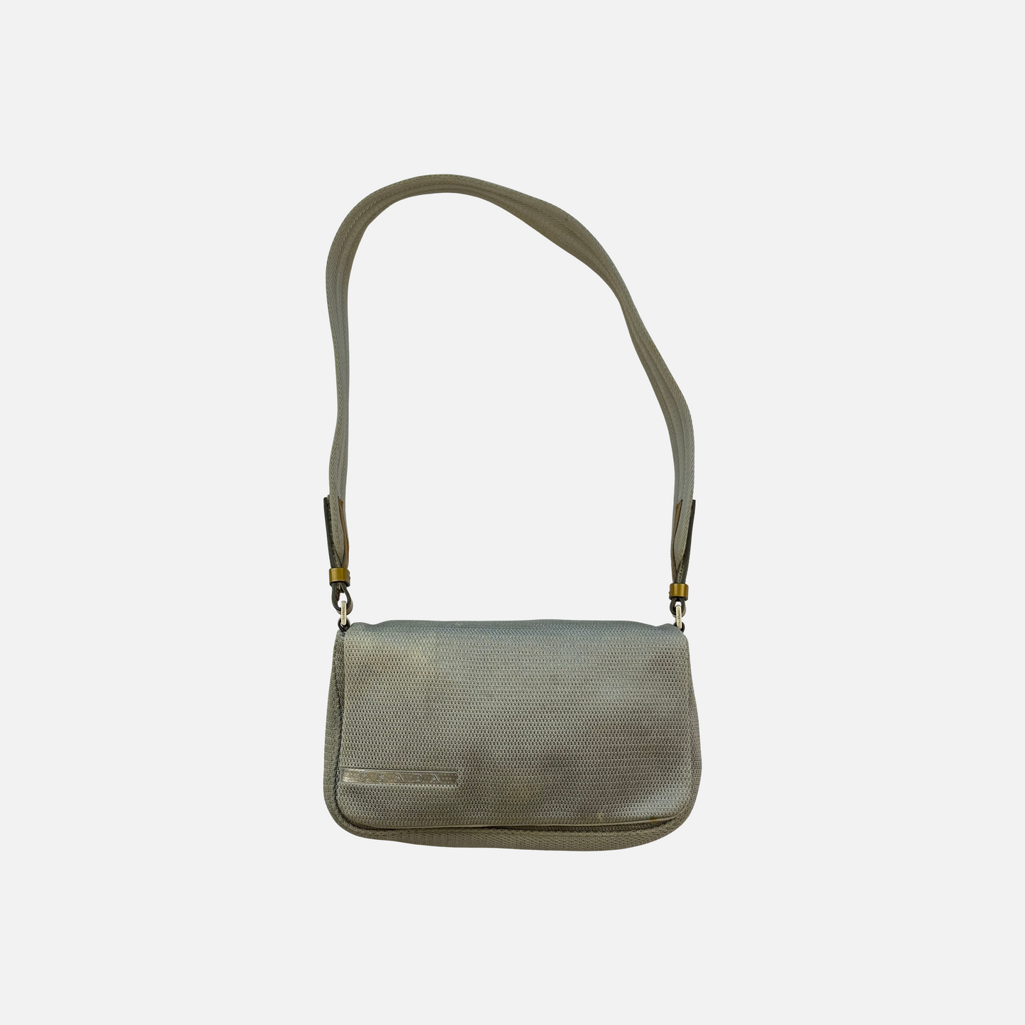 Prada 00's Mesh Skuldertaske (Str. OS)