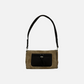 Prada 90's Suede Skuldertaske (Str. OS)