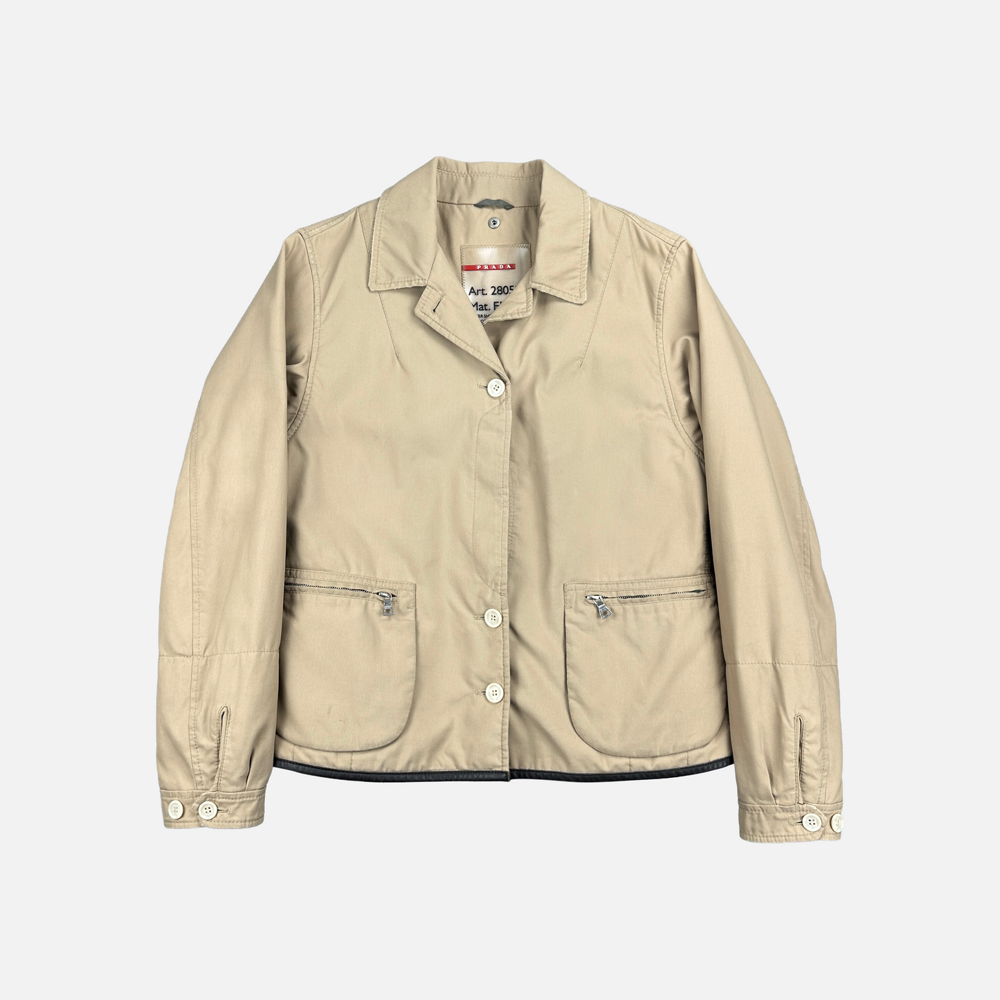 Prada Cotton Jakke (Str. S)