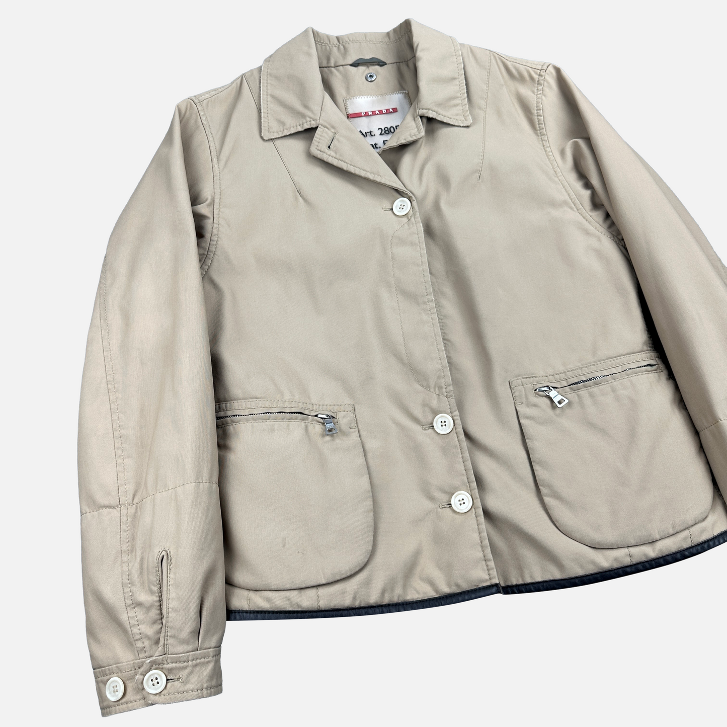 Prada Cotton Jakke (Str. S)