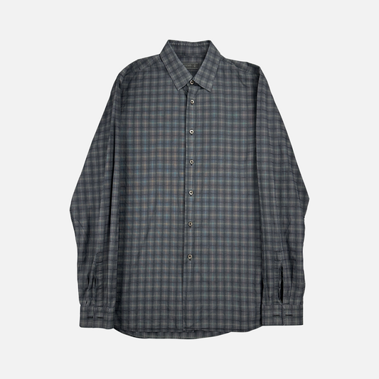 Prada Checkered Skjorte (Str. M)