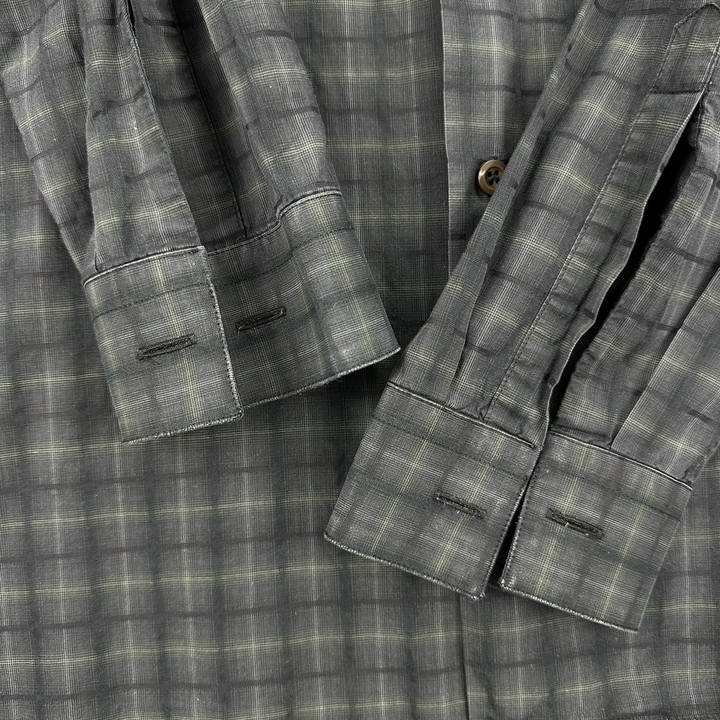Prada Checkered Skjorte (Str. M)