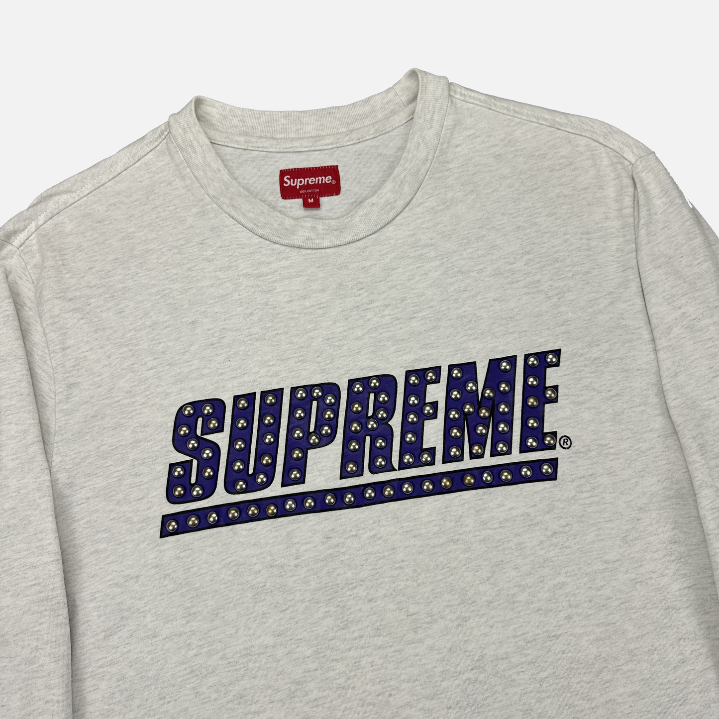 Supreme Studded Logo L/S (Str. M)